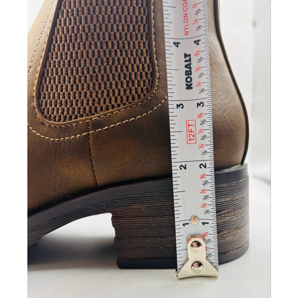 Eastland Jasmine Bomber Brown Ankle Boots, Women's Size 6, NWT - Picture 5 of 6
